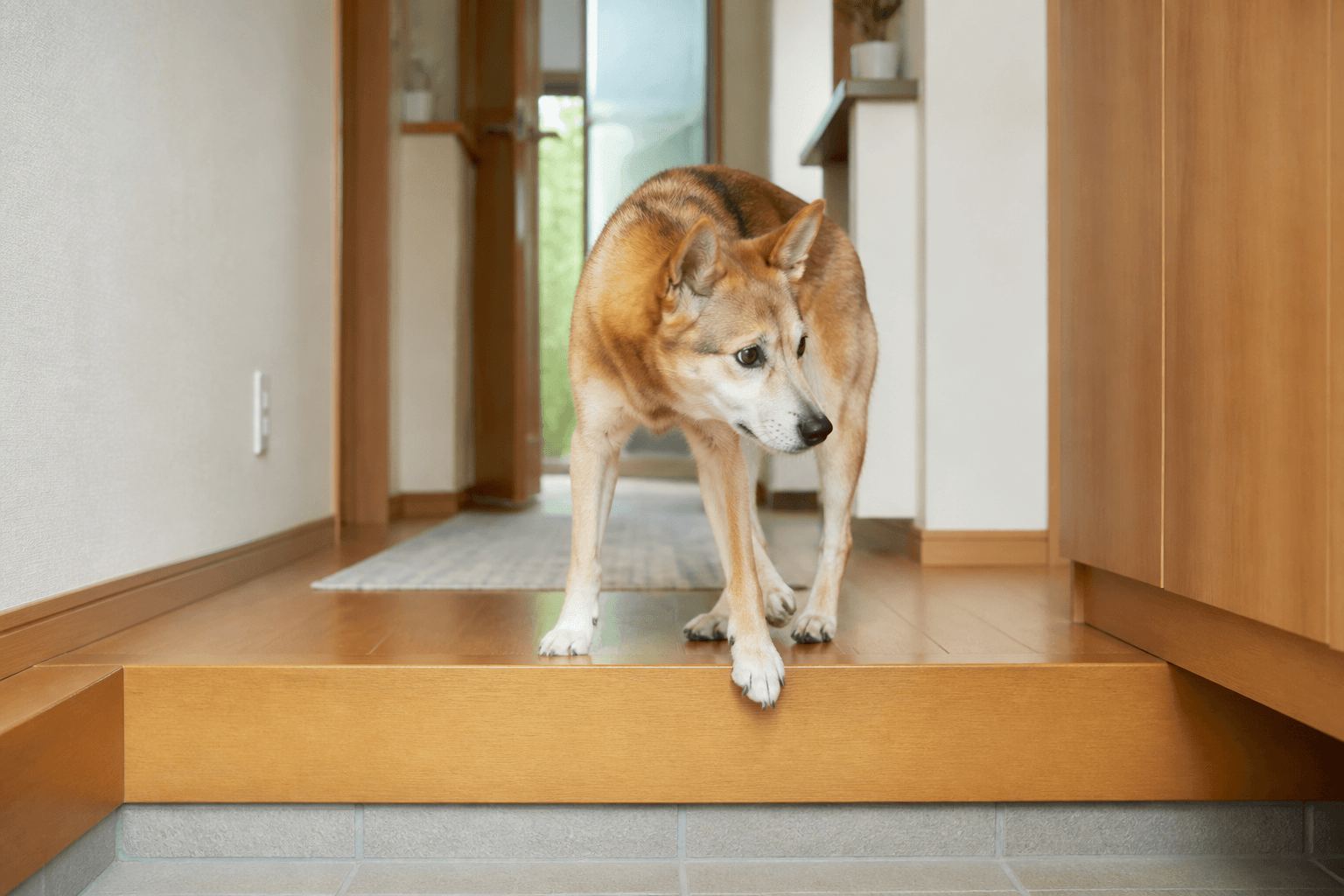 愛犬が後ずさりして歩くような動きをする時の観察点