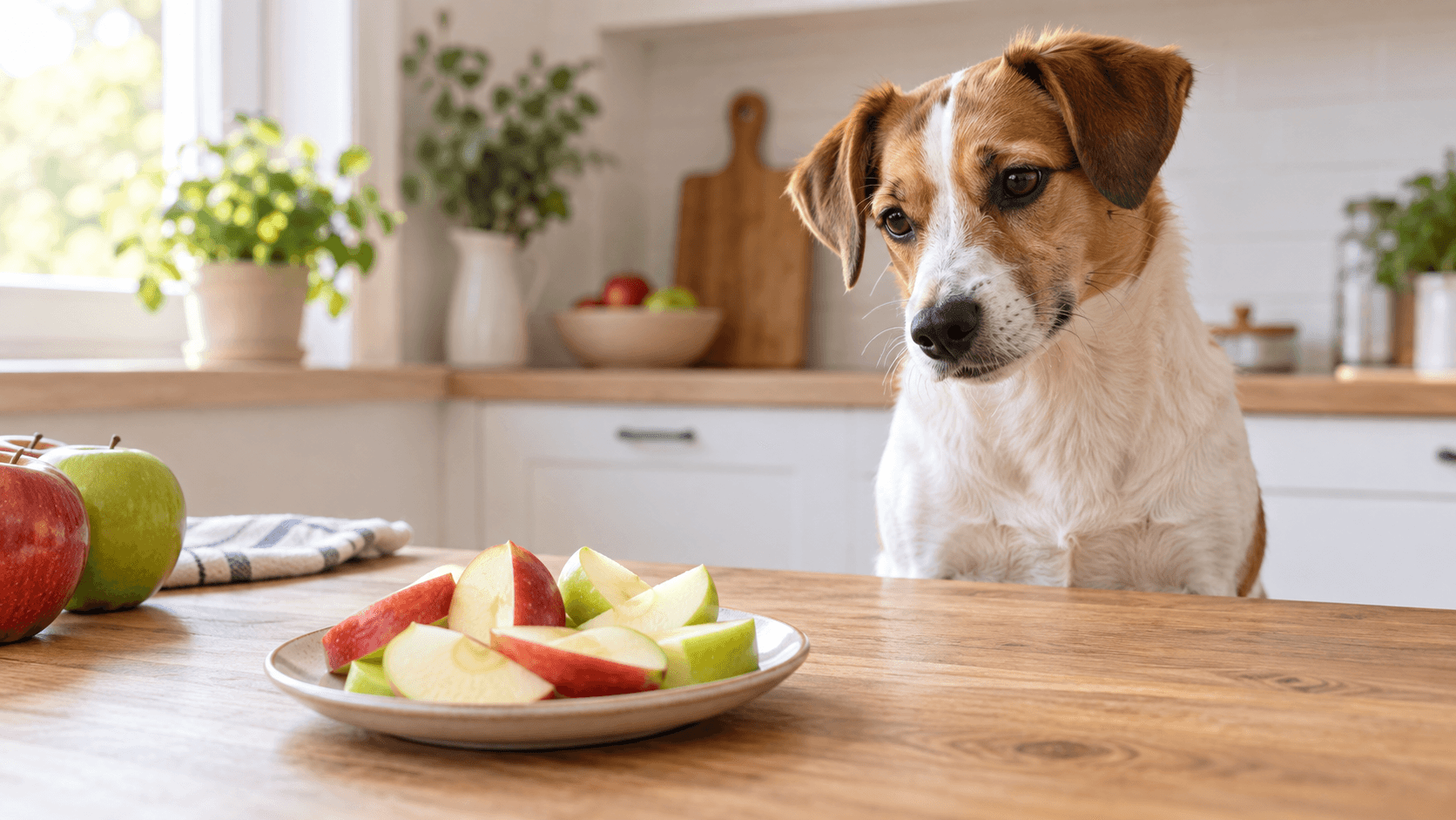 犬にりんごを食べさせても大丈夫?量・切り方・注意点