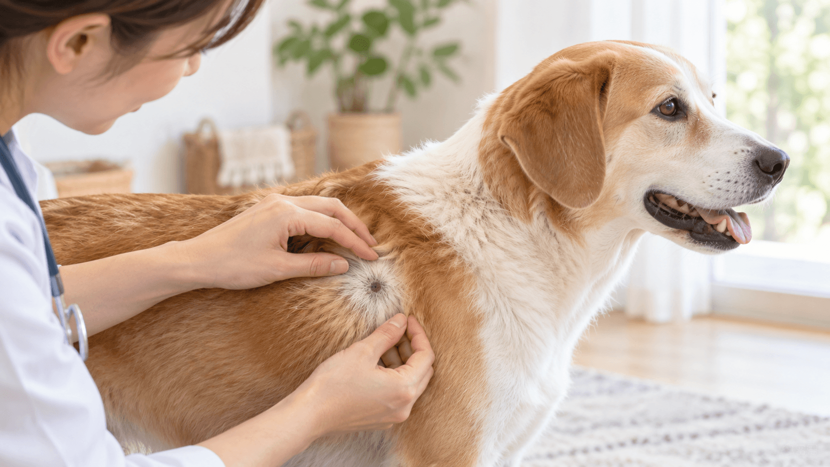 犬の皮膚に黒いシミがあるときは?色素沈着と腫瘤の見分け方