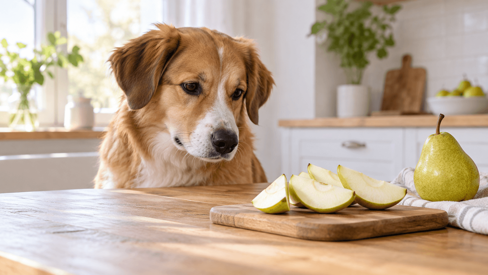 犬に梨を食べさせても大丈夫?種・芯・量・注意点を解説