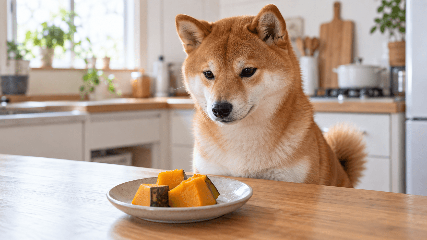 犬にかぼちゃを食べさせても大丈夫?皮・種・量と調理の注意点