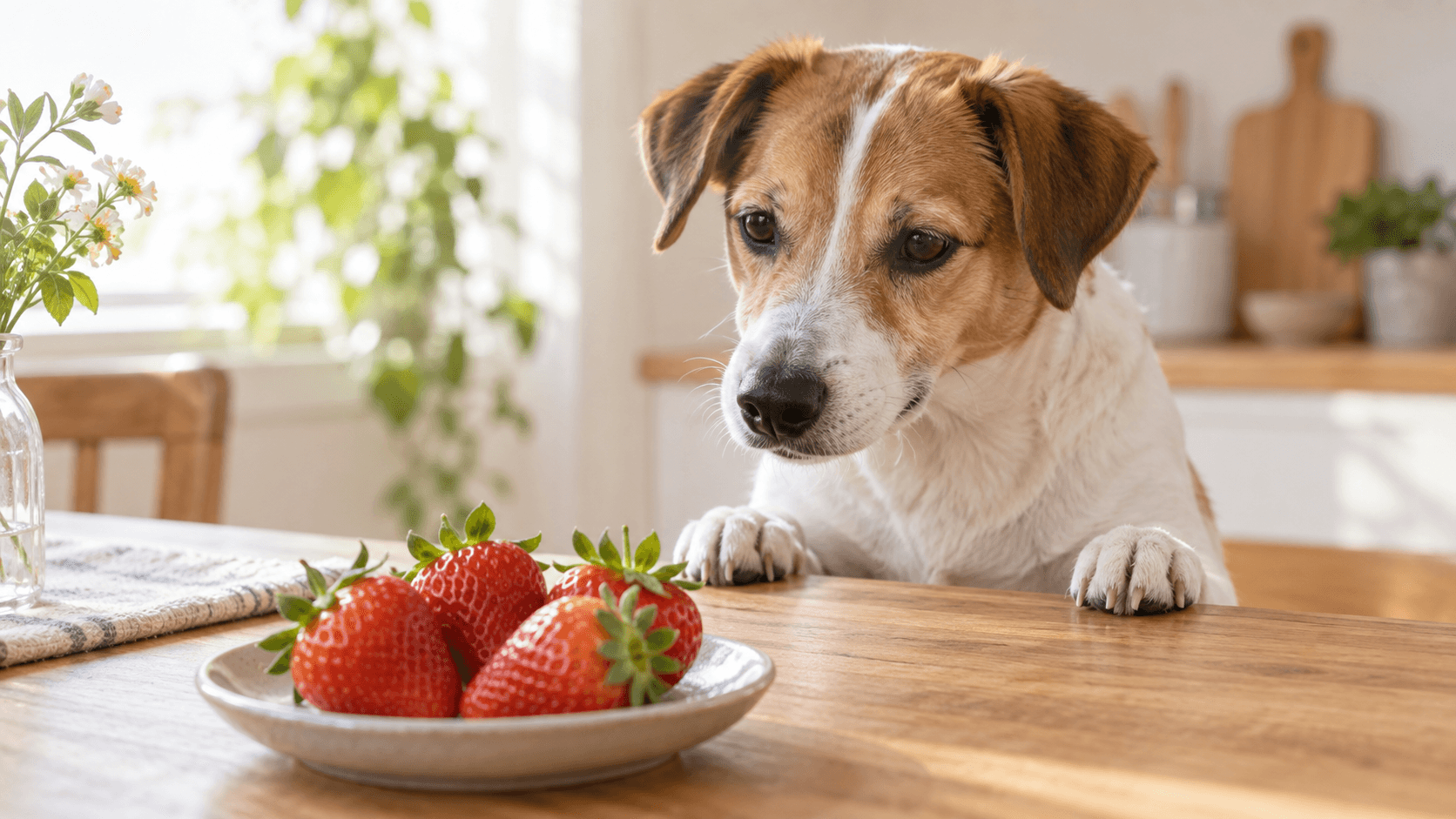 犬にいちごを食べさせても大丈夫?へた・量・注意点を解説