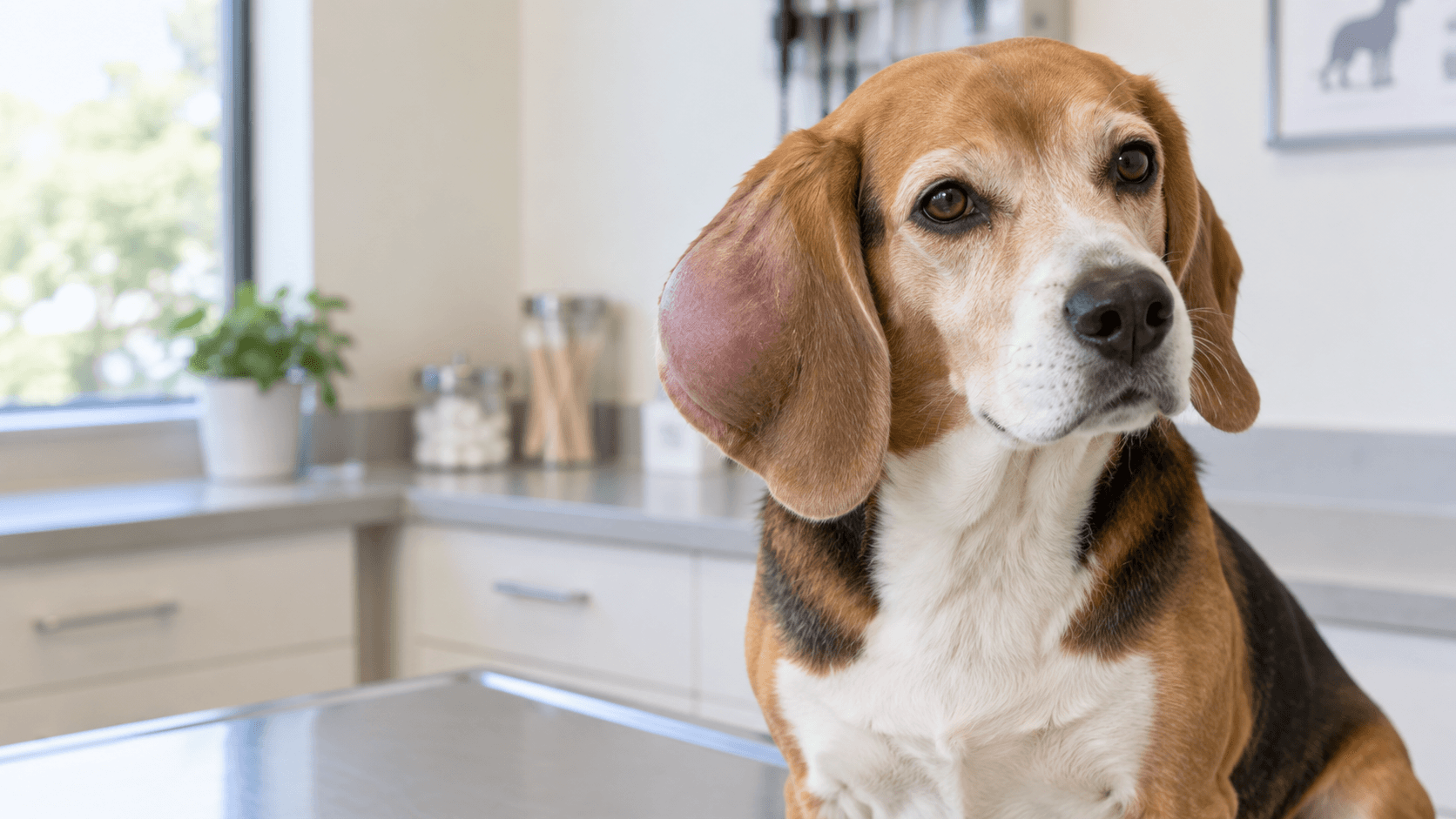 犬の耳血腫とは?耳が腫れたときの見分け方と受診の目安