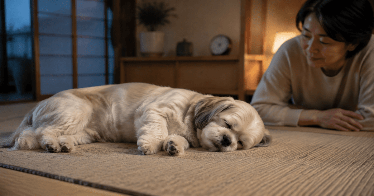 犬の安静時呼吸数の測り方|寝ているときの数え方と受診の目安