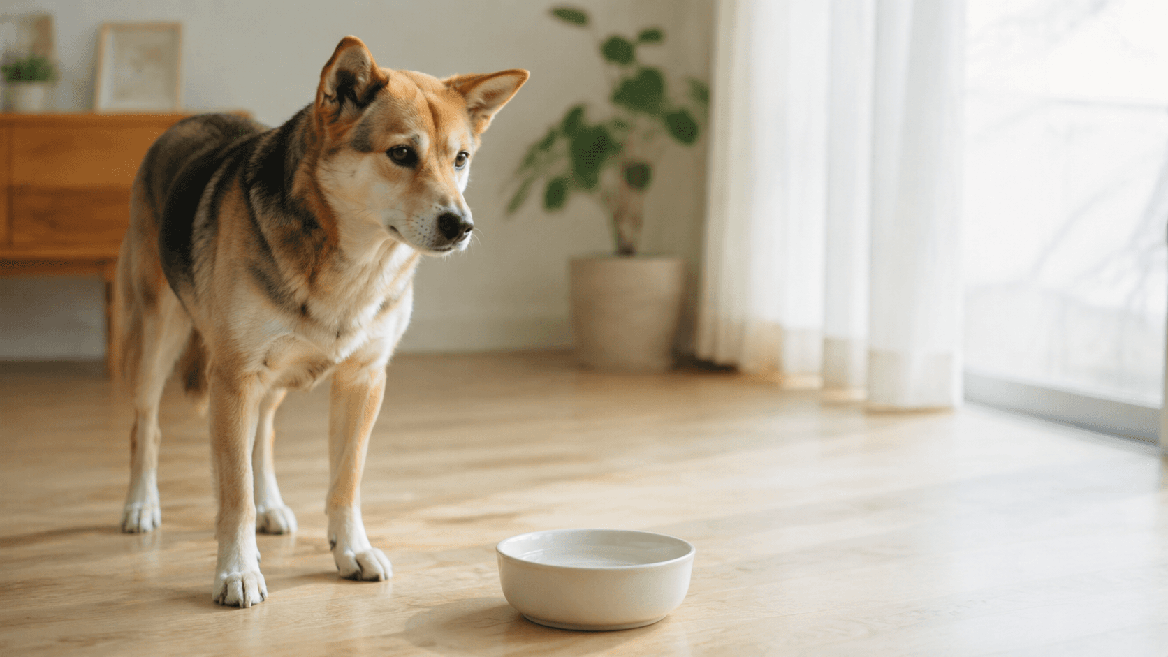 犬が水を飲まない原因と受診の目安