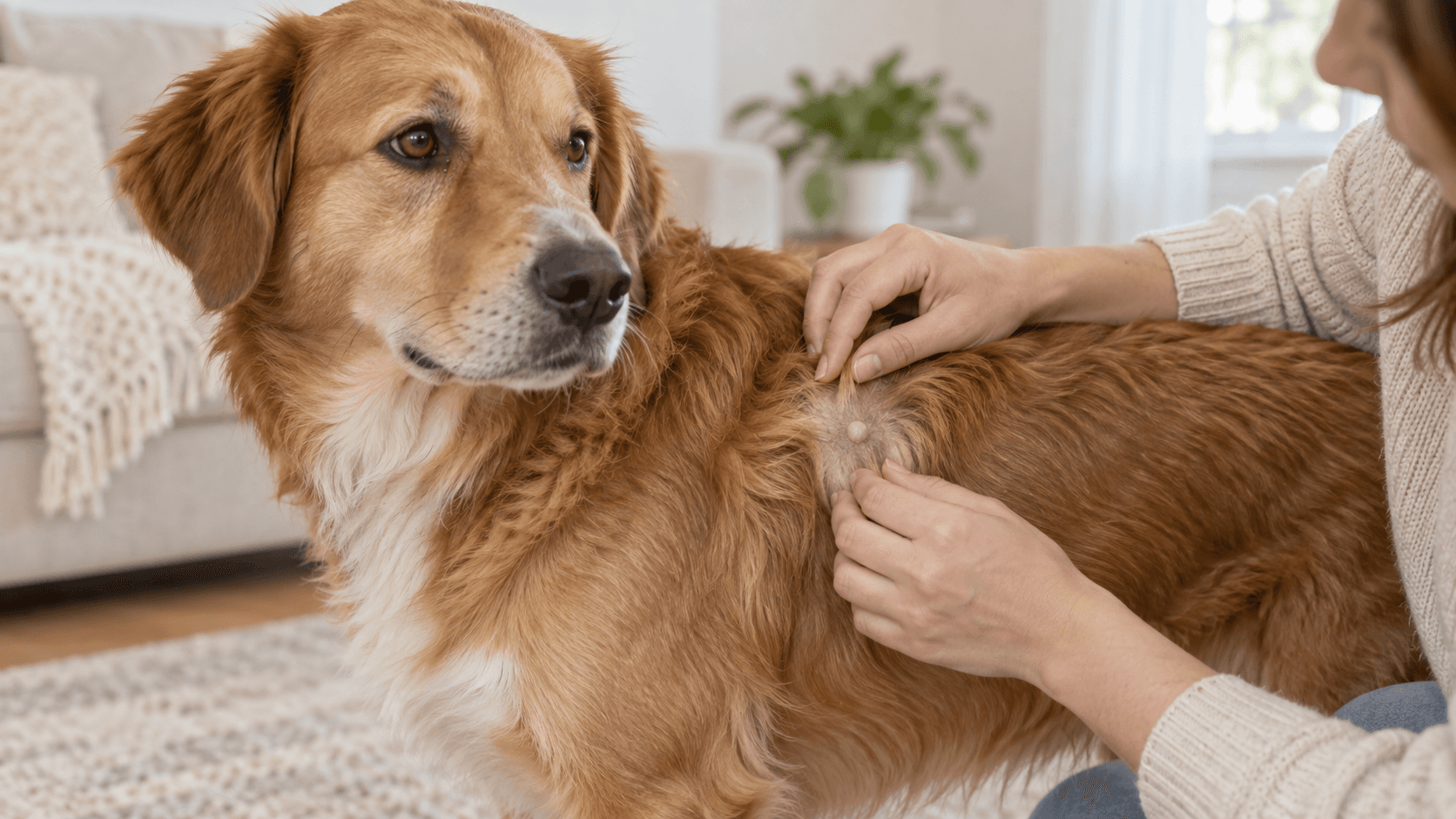 犬の皮膚に白いできものがあるときの見分け方と受診の目安