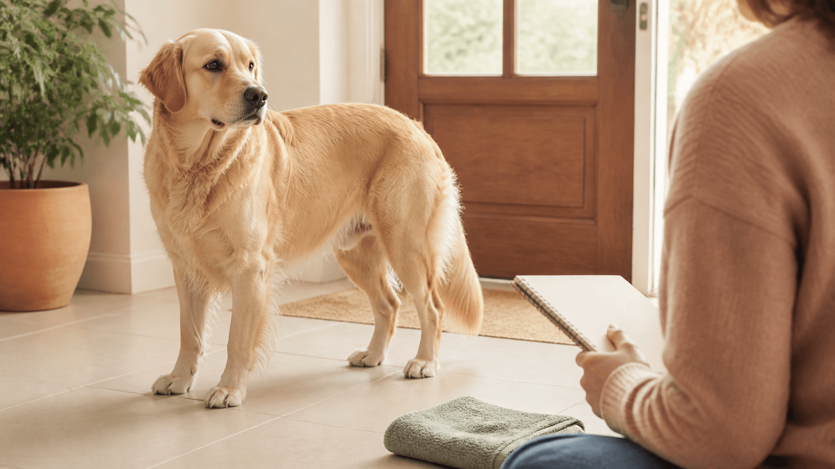 犬のおりものが出たときに見る色・量と受診の目安