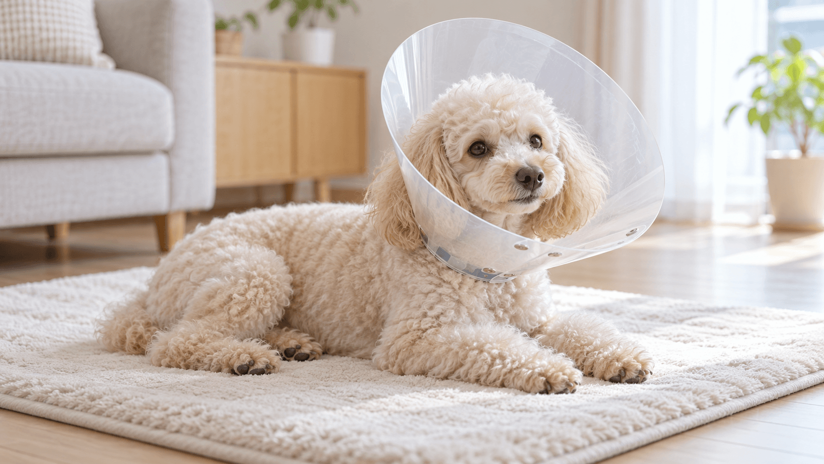犬がエリザベスカラーを嫌がるときは?外す前にできる生活の工夫