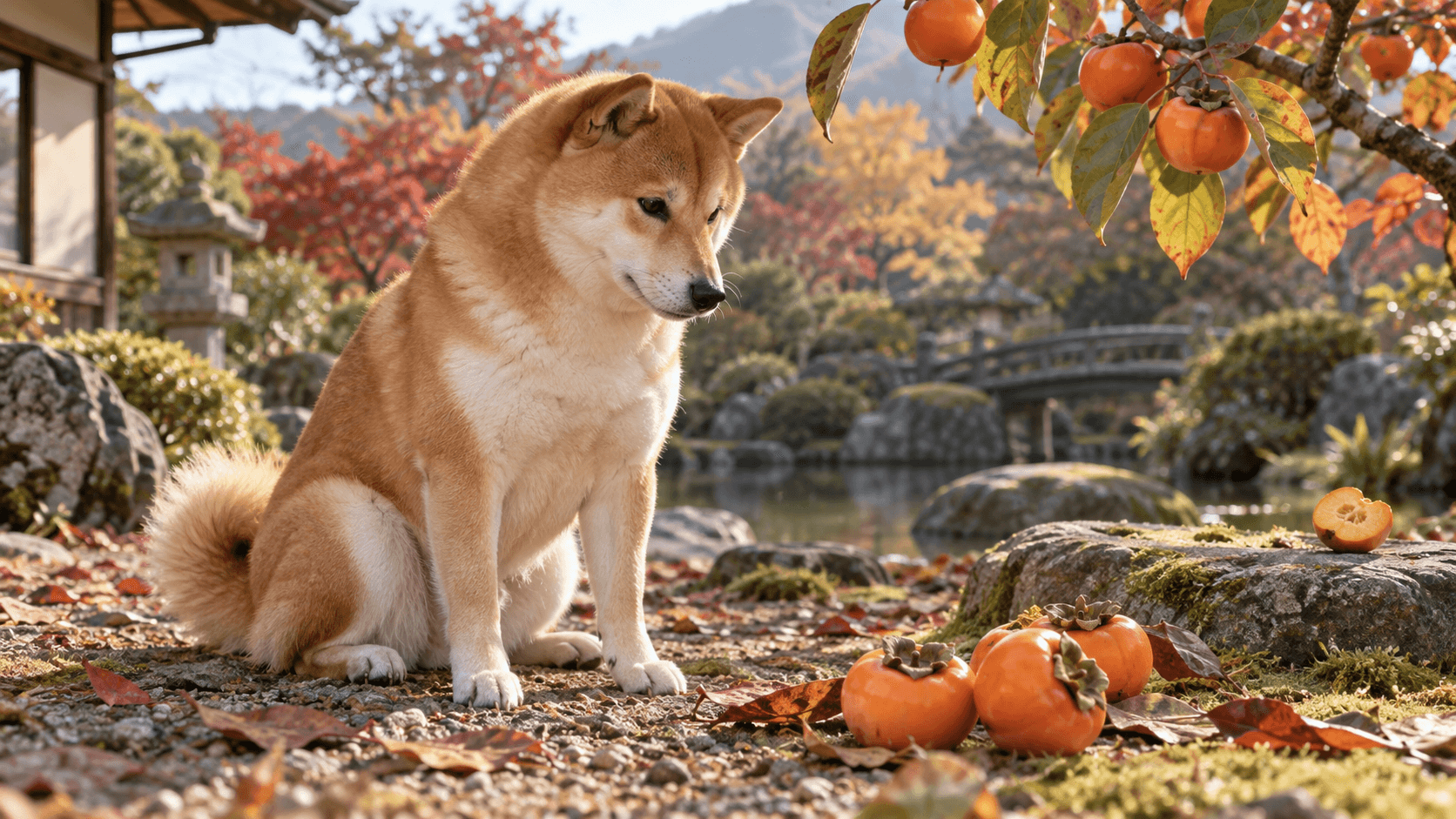 犬は柿を食べても大丈夫?種・熟し具合・誤食時の注意点