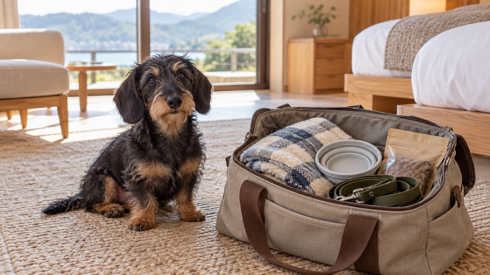 犬との旅行に持っていくものは?日帰り・宿泊で変わる準備リスト