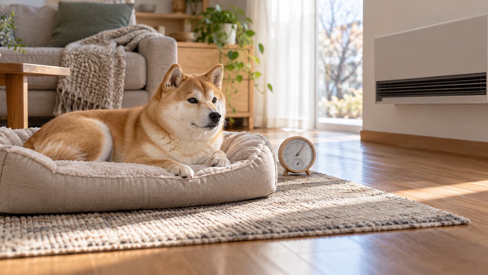 犬の冬の室温は何度?犬の高さで測る温度管理と暖房の安全