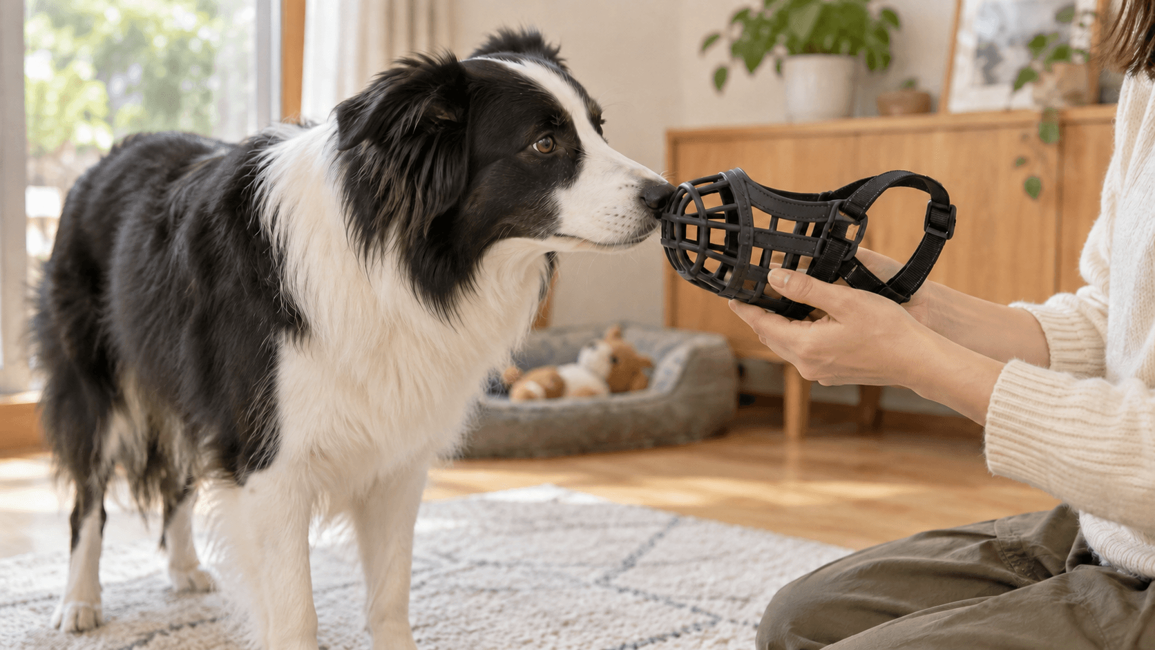 犬の口輪はどう選ぶ?サイズ確認・慣らし方と安全な使い方