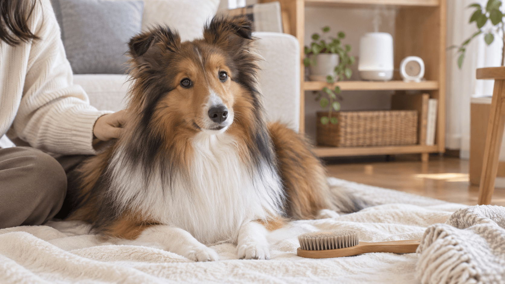 犬の静電気対策|触るとバチッとする時の湿度・寝具・被毛ケア