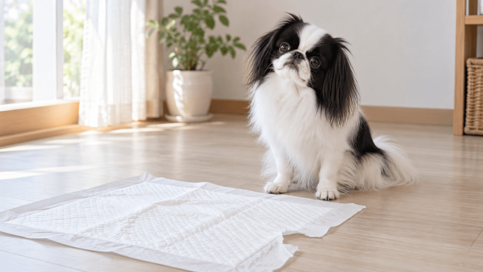 犬がトイレシートを噛む・破る理由は?誤飲を防ぐ環境と対策