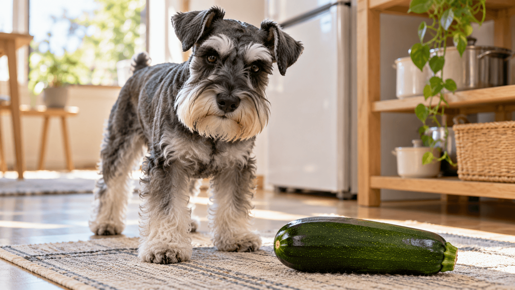 犬はズッキーニを食べても大丈夫?生・加熱・皮や種の注意点