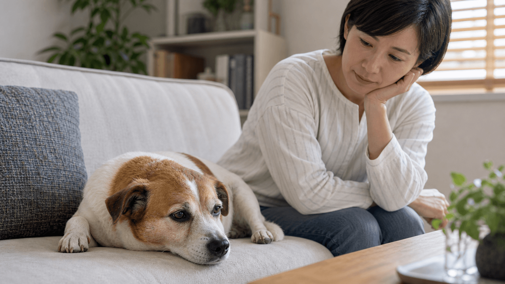 犬が笑わなくなったように見える時の体調と行動の見分け方