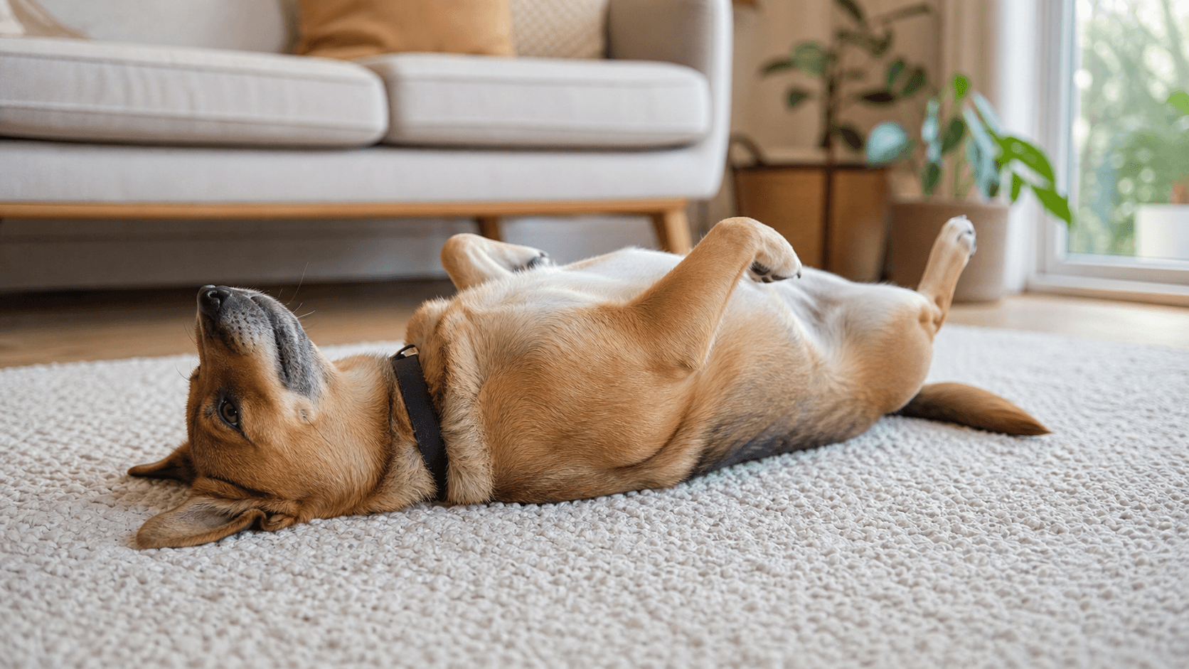 犬が背中や胴を床に擦りつける:痒み・寄生虫・行動の切り分け