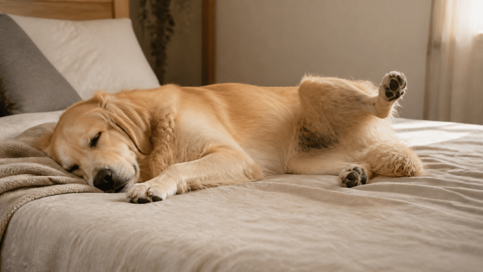 犬が寝ながら震える時の見分け方と受診の目安