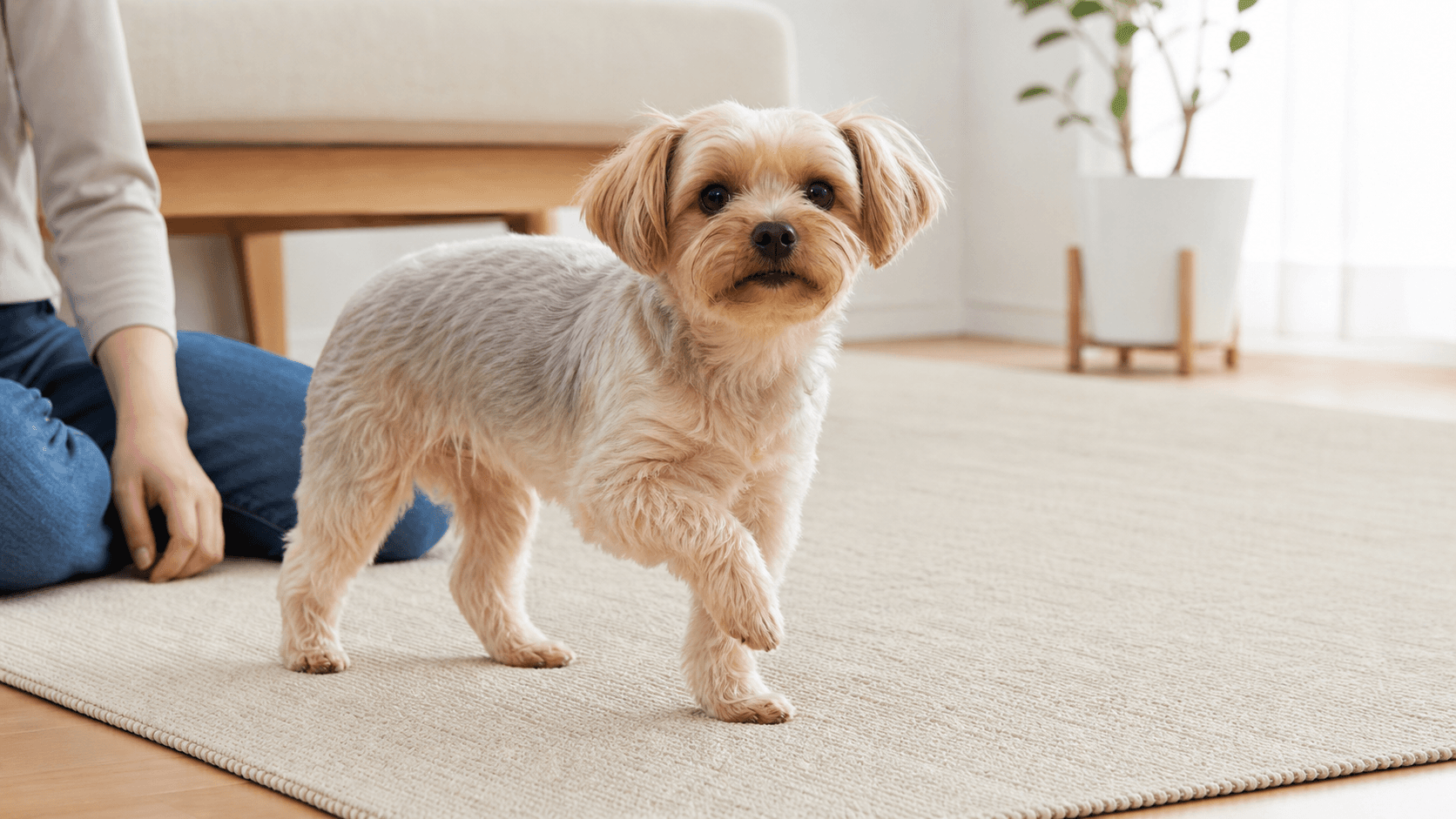 犬が片足を上げて歩くのに痛がらない時の観察ポイント