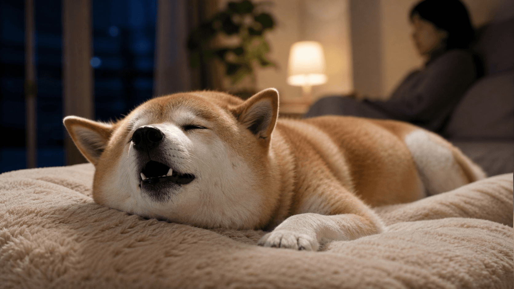 犬が寝てる時に遠吠えするのは夢?病気?見分け方と受診の目安
